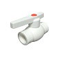 Кран шаровой полипропиленовый OPTIMA VALFEX 40 PN 25 с металлическим шаром купить в Москве | "Проконсим"