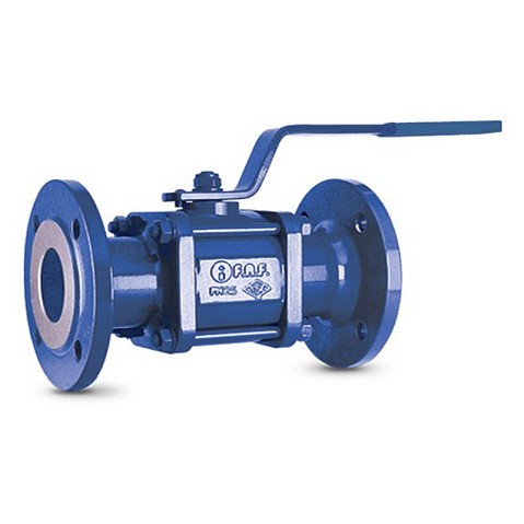 Краны шаровые полнопроходные DN 15-250 PN 16 фланцевые PTFE с рукояткой FAF 1200 купить в Москве | "Проконсим"