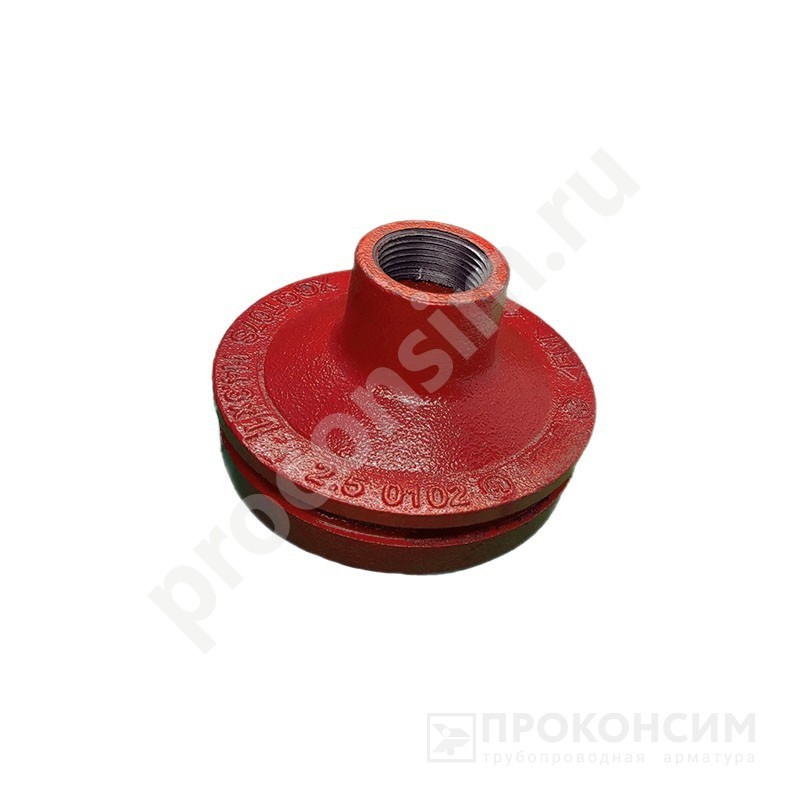Цена по запросу.  Под заказ. Переход под резьбу DN65х25 (2 1/2''х1'') Дн76х34 грувлок (930240132) со склада Проконсим в Москве