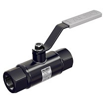 Кран стальной шаровой цельносварной ALSO КШ.М, DN 100 PN 25, 240мм, стандартнопроходной, муфта-муфта с ручкой купить в Москве | "Проконсим"