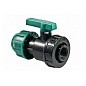 Кран шаровый ПЭ компрессионный комбинированный ВР DN 32-1'' PN 10 купить в Москве | "Проконсим"