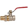Кран латунный шаровой DN20 PN25 американка рычаг SGLprof