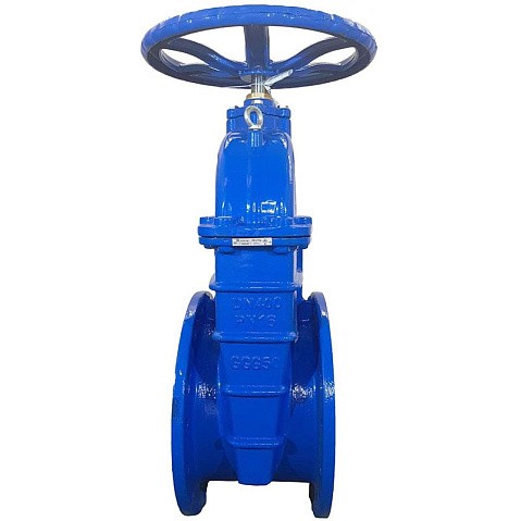 Задвижка чугунная 30ч39р DN 400 PN 10(16) с обрезиненным клином EPDM до 120гр. фланцевый ручной СИБЗТА купить в Москве | "Проконсим" (930130210)