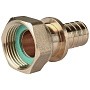 Муфты латунные для PEX труб DN 16-32 PN 10 с накидной гайкой под надвижную гильзу Hipex купить в Москве | "Проконсим"