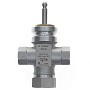 Клапаны из нержавеющей стали трехходовые DN 15-50 PN 25 с внутренней резьбой под привод до 130гр. РИДАН VRB-3R купить в Москве | "Проконсим"
