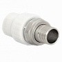 Муфта для радиатора ПП 20-1/2'' PN 25 с американкой белая РТП 14630 купить в Москве | "Проконсим"