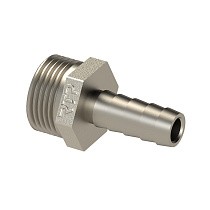 Штуцер никелированный DN 20 PN 40 НР3/4'' с ершом под шланг d20мм прямой купить в Москве | "Проконсим"