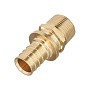 Муфта латунная для PEX труб 16-1/2'' с наружной резьбой MVI SF.420.0404 купить в Москве | "Проконсим"