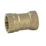 Клапан латунный обратный пружинный DN 40 PN 16 муфтовый латунный шток
