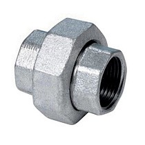 Американка чугунная DN 15-25 PN 16 оцинкованная прямая муфта-муфта купить в Москве | "Проконсим"