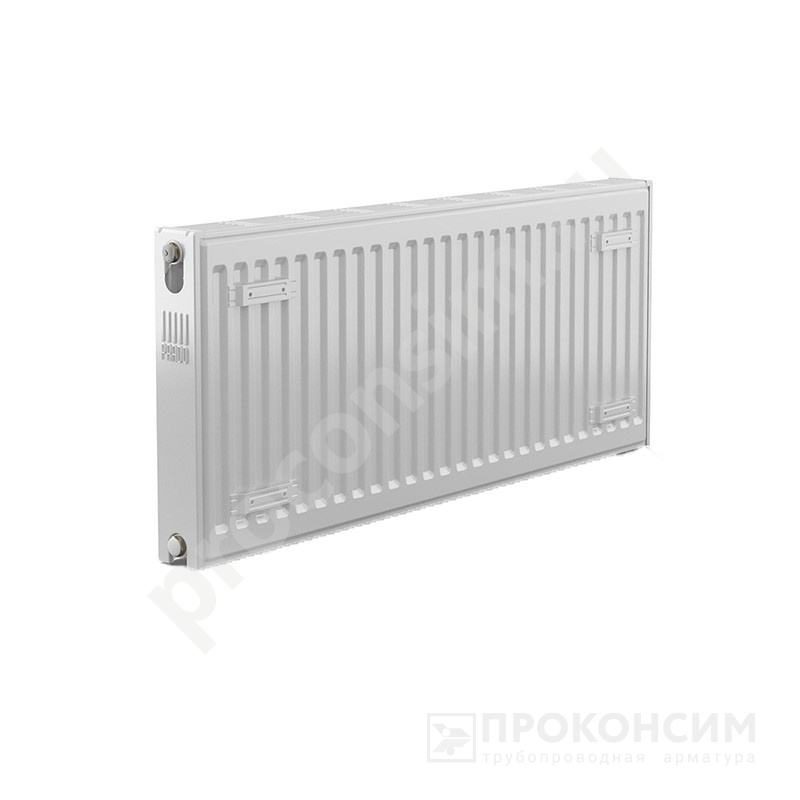 Цена [%TOWN_PRICE%].  Под заказ. Радиатор стальной панельный PRADO CLASSIC C214003000 длина 3000 мм, выс. 400 мм, подкл. боковое (930013301) со склада Проконсим в Москве