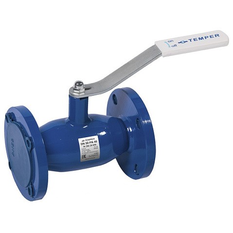 Краны стальные шаровые DN 40-100 PN 16-40 полнопроходные фланцевые Temper серия 296 купить в Москве | "Проконсим" Краны стальные шаровые DN 40-100 PN 16-40 полнопроходные фланцевые Temper серия 296 купить в Москве | "Проконсим"