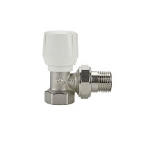 Вентили радиаторные ручные DN 15-20 PN 10 угловые муфта-штуцер VARMEGA купить в Москве | "Проконсим"