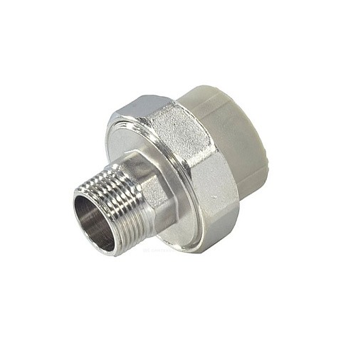 Муфта комбинированная разъёмная VALFEX 32 PN 25 G-1 1/4'' американка-НР серая купить в Москве | "Проконсим"