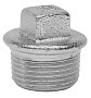 Заглушки чугунные DN 15-50 PN 16 оцинкованные штуцерные Fittex Plus купить в Москве | "Проконсим"