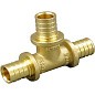Тройник латунный для PEX-PEX труб 25-16-20 PN 10 переходная под надвижную гильзу ONE PLUS купить в Москве | "Проконсим"