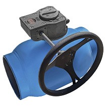 Краны стальные шаровые цельносварные PR DN 150-300 PN 25 приварные ISO с редуктором PR купить в Москве | "Проконсим"