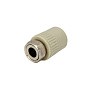 Муфта комбинированная ПП 20-3/4'' PN 25 с накидной гайкой серая