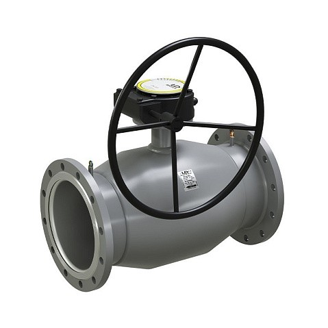 Кран стальной шаровой цельносварной LD Energy Regula, DN 200 PN 16, 450мм, стандартнопроходной, фланцевый с редуктором купить в Москве | "Проконсим"