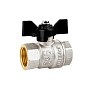 Кран латунный шаровой LD Pride 47.300 DN 20 PN 40 никелированный муфта-муфта бабочка купить в Москве | "Проконсим"