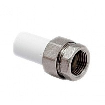 Муфты ПП трубные разъёмные DN 20-40 PN 25 с внутренней резьбой американка белые Valfex купить в Москве | "Проконсим"