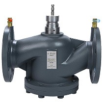 Регуляторы перепада давления чугунные DN 65-200 PN 16 фланцевые с измерительными ниппелями РИДАН AQF-R купить в Москве | "Проконсим"