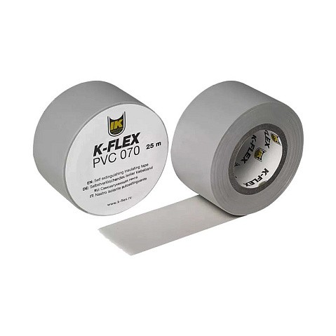 Ленты теплоизоляционные K-FLEX PVC AT 070 grey, DN 38-50, L= 25М купить в Москве | "Проконсим" Ленты теплоизоляционные K-FLEX PVC AT 070 grey, DN 38-50, L= 25М купить в Москве | "Проконсим"
