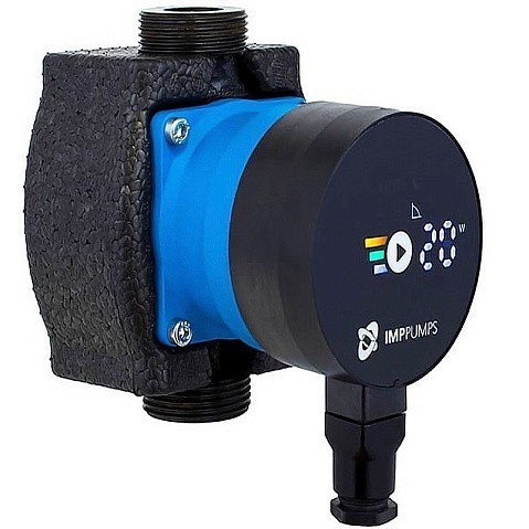 Насос циркуляционный с мокрым ротором SAN MINI PRO 20/100-150 90Вт 1х220В с электронным упр. резьбовой PN10 110C IMP PUMPS купить в Москве | "Проконсим"