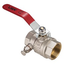 Краны трёхходовые DN 15-32 PN 40 никелированные под манометр муфтовые рычаг MVI BV.630 купить в Москве | "Проконсим"