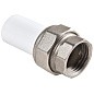 Муфта ПП разьемная 32-1/2'' PN 25 белая РВК купить в Москве | "Проконсим"