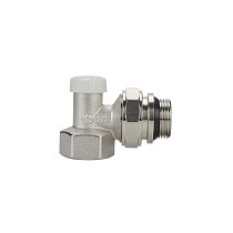 Клапан радиат. настроечный DN 20 PN 10 угловые 3/4'' с с уплотнением под шестигранник муфта-штуцер VARMEGA купить в Москве | "Проконсим"