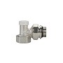 Клапан радиат. настроечный DN 20 PN 10 угловые 3/4'' с с уплотнением под шестигранник муфта-штуцер VARMEGA купить в Москве | "Проконсим"
