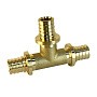 Тройник латунный для PEX труб 16-16-16 PN 16 S-2,2мм под надвижную гильзу Valfex VF.431.AF купить в Москве | "Проконсим"