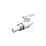 Краны шаровые ПП DN 20-32 PN 25 с односторонним разъемным соединением белые Valfex купить в Москве | "Проконсим"