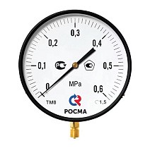 Манометры ТМ-810Р.00 котловый 250мм M20x1,5 радиальные РСМ купить в Москве | "Проконсим"