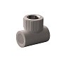 Тройник комбинированный ПП 25-1/2'' PN 25 с внутренней резьбой серый