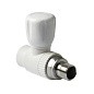 Кран шаровой для радиатора ПП 25-3/4'' PN 25 прямой с американкой белый Pro Aqua PA41010 купить в Москве | "Проконсим"
