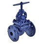 Клапан запорный (вентиль) 15кч16нж DN 40 PN 25 чугун нержавеющая сталь фланцевый до 300гр. ЛУИДОР купить в Москве | "Проконсим"