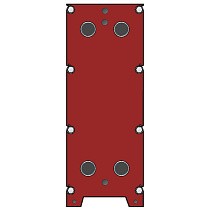Теплообменник разборный РоСВЕП Tranter GLD-013 / GLP-013 купить в Москве | "Проконсим"
