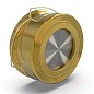 Клапан обратный тарельчатый латунный DN 65 PN 16 межфланцевый до 200гр. FAF 2370065 купить в Москве | "Проконсим"