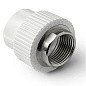 Муфта комбинированная ПП 50-1 1/2'' PN 25 под ключ с внутренней резьбой белая Pro Aqua PA22522P купить в Москве | "Проконсим"