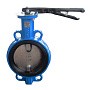 Затвор дисковый поворотный DN 150 PN 16 межфланцевый с диском из чугуна уплотнение-NBR ручной Seagull купить в Москве | "Проконсим"