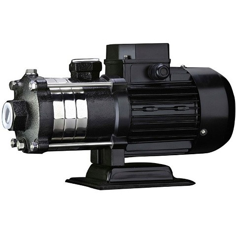 Насос многоступенчатый горизонтальный CNP CHLF(T)4-40LDWPC 0,75кВт 1х220В PN 10 70гр., нержавеющая сталь с чугунными патрубками купить в Москве | "Проконсим"