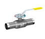 Кран стальной шаровой цельносварной LD Regula, DN 50 PN 40, 270мм, стандартнопроходной, приварной с ручкой