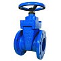 Задвижка чугунная 30ч39р DN 65 PN 16 с обрезиненным клином EPDM до 150гр. SL12 ЛМЗ Семенов