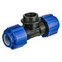 Тройник компрессионный PN 16 для ПЭ DN 20-1/2'' обжимное-муфта купить в Москве | "Проконсим"