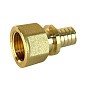 Муфта латунная для PEX труб 16-3/4'' PN 16 S-2,2мм переходная под надвижную гильзу Valfex VF.402.AF купить в Москве | "Проконсим"