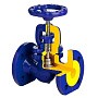 Клапан запорный (вентиль) DN 65 PN 16 фланцевый до 300гр. чугунный Zetkama zGLO.215A065C01