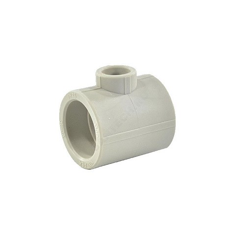 Тройник полипропиленовый переходной VALFEX 25x25x20 PN 25 серый купить в Москве | "Проконсим"