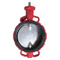 Затвор дисковый поворотный DN 500 PN 16 межфланцевый с диском из нержавеющей стали со штоком Seagull купить в Москве | "Проконсим"